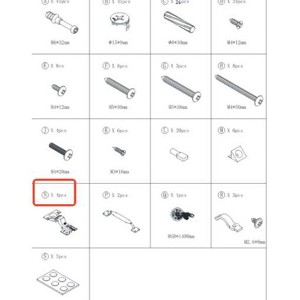 Farmhouse TV Stand, TV Stand with LED Lights, Entertainment Center for TV, TV Console with Storage Cabinets and Shelves - 1 of 1