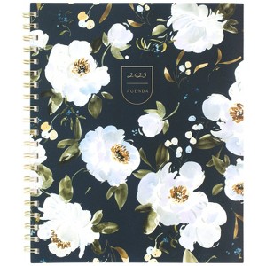 Leah Bisch for Cambridge 2025 Weekly/Monthly Planner 11"x9.25" Floral: Adult Agenda, Non-Toxic, Acid-Free, Tabs - 1 of 4