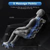FDW Full Body Shiatsu Massage Chair with Gravity, Air Massage System, Wormwood Therapy, and Bluetooth Speaker - 3 of 4