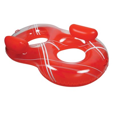 Poolmaster Duo Circular Swimmg Pool Lounge & 2-Person Pool Float