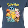 Women's - Pokémon - Pokémon Character Group Fitted Graphic T-Shirt - 2 of 3