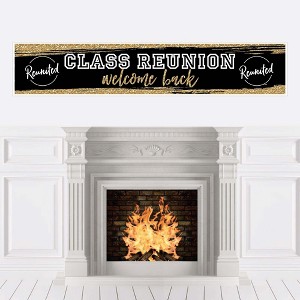 Big Dot of Happiness Reunited - School Class Reunion Party Decorations Party Banner - 1 of 4