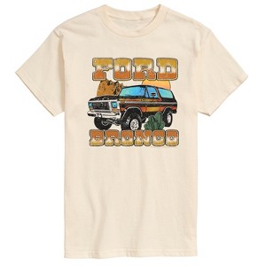 Men's - Ford - Vintage Bronco SUV in Desert Short Sleeve Graphic T-Shirt - 1 of 4