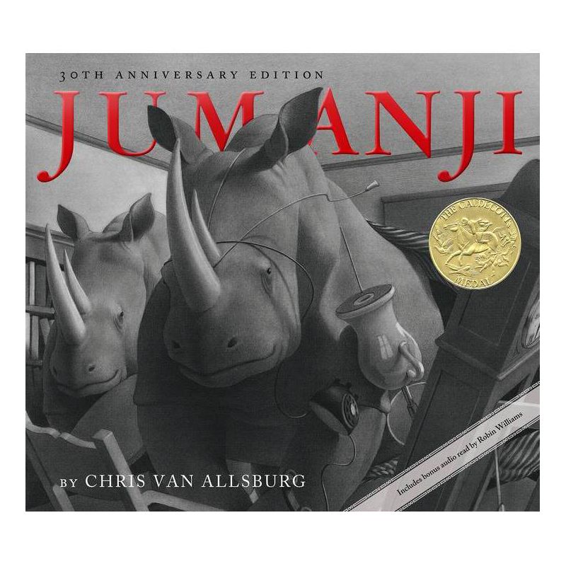 Jumanji 30th Anniversary Edition - by  Chris Van Allsburg (Mixed Media Product), 1 of 2
