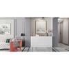 Famapy Horizontal Dresser For Bedroom Modern Minimalist Dresser Hidden Handles White - 4 of 4