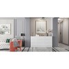 Famapy Horizontal Dresser For Bedroom Modern Minimalist Dresser Hidden Handles White - image 4 of 4