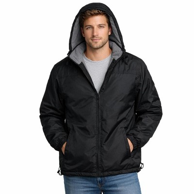 Victory Outfitters Men's Heavy Fleece Lined Parka Black L — фото 2