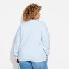Women's Goosebumps Jack-O-Lantern Graphic Sweatshirt - Blue - 2 of 3
