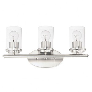 Maxim Lighting Corona 3 - Light Vanity in  Satin Nickel - 1 of 3
