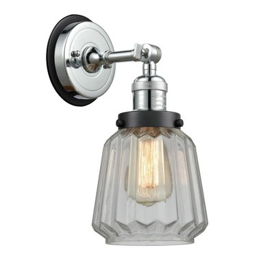 Chatham - 1 Light Wall Sconce In Art Deco Style-12 Inches Tall and 7 Inches Wide