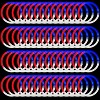 Joyfy Favor Supplies For Independence Day 72 Pcs Patriotic Glow Sticks Bulk with Connectors for Kids Adults, Independence Day Party Favor Supplies - 4 of 4