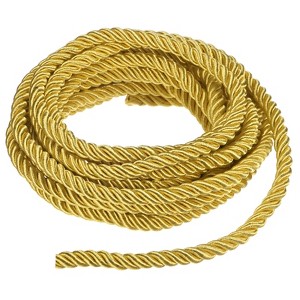 Unique Bargains Soft Polyester Decorative Cord Twisted Rope Trim 1 Pc - 1 of 4
