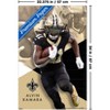 Trends International NFL New Orleans Saints - Alvin Kamara 25 Unframed Wall Poster Prints - 3 of 4