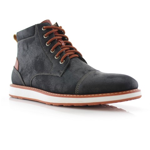 Ferro Aldo Mens Birt MFA506027 Casual Mid-Top Sneaker Boots, in Black, Size 11