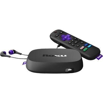 Roku Ultra (2020) | 4K/Dolby Vision Streaming Media Player with Voice Remote, TV Controls, and Premium HDMI Cable (Manufacturer Refurbished)