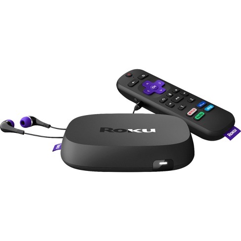 Roku Ultra 2020 4k Dolby Vision Streaming Media Player With Voice Remote Tv Controls And Premium Hdmi Cable Manufacturer Refurbished Target