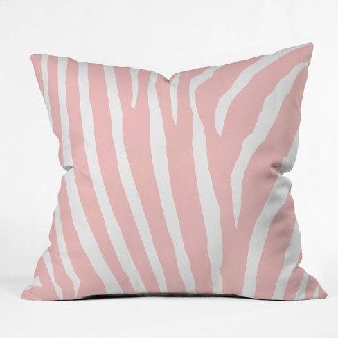 Painterly Stripe Red Set Of 2 Accent Pillows