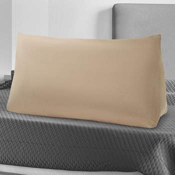 Loungeables Wedge Pillow with Cooling Gel Memory Foam