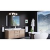 Urban Ambiance Luxury Contemporary Bath Light 8.5''H x 33.5''W,  Brushed Nickel Finish,  Louisville Collection, UHP4323 - 2 of 4