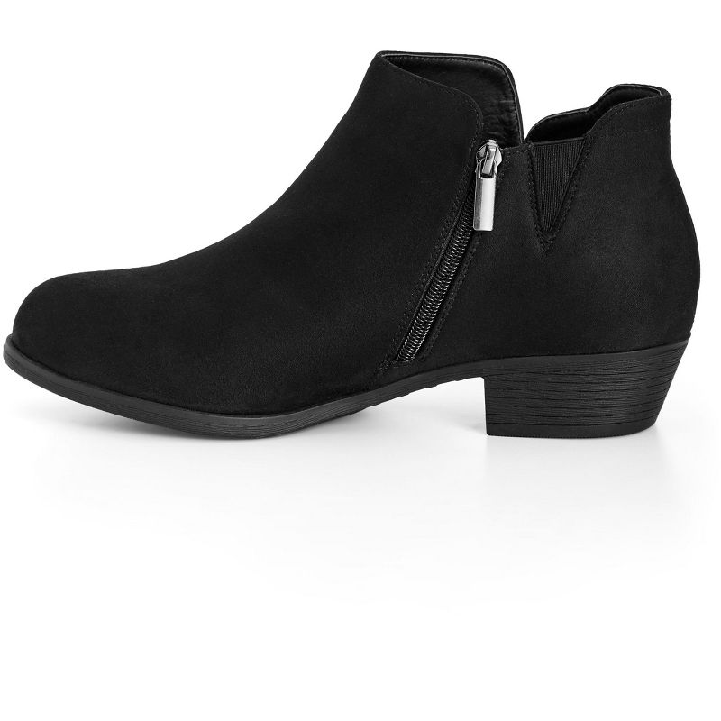 Women's WIDE FIT Freisa Ankle Boot - black | CLOUDWALKERS, 4 of 8
