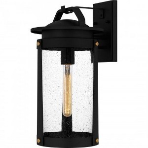 Quoizel Lighting Clifton 1 - Light Sconce in  Earth Black - 1 of 4