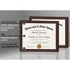 Americanflat 8.5x11 Diploma Frame with Shatter-Resistant Glass - Document Frame with Engineered Wood - Legacy Collection - Dark Oak - 4 of 4