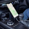 Insten Car Cup Phone Holder Compatible with Magsafe Charger Wireless Charging Pad, Long Adjustable Mount Cradle - 2 of 4