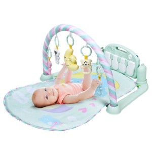 Baby Gym 3 in 1 Fitness Music and Lights Fun Piano Activity Center Toys - 1 of 4
