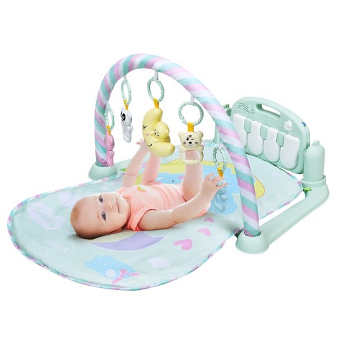 Baby gym with hot sale lights and music