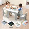 Kids Activity Table and 2 Chairs Set – Multi-Play or Classic Style for Toddlers - 2 of 4