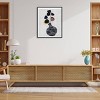 23" x 28" Decorated Vase with Plant I by Melissa Wang: Modern Botanical Canvas - Amanti Art - 4 of 4
