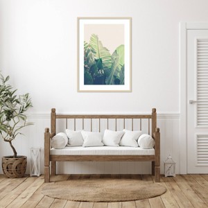 Amanti Art Clear Skies Blush Version by Irena Orlov Wood Framed Wall Art Print - 1 of 4