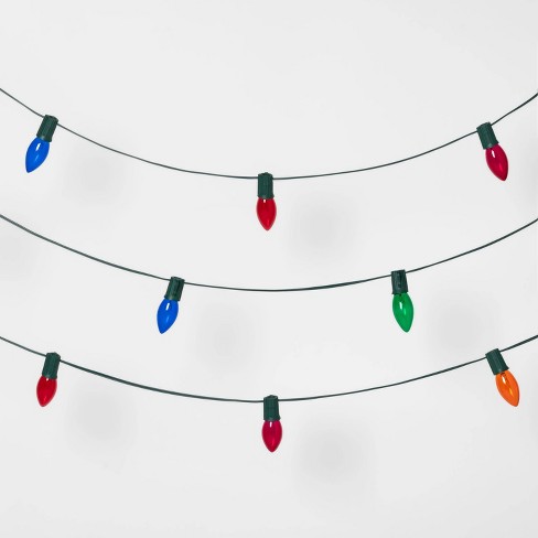 transparent christmas lights