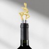 Unique Bargains Wine Stoppers Christmas Deer-Design Zinc Alloy TPE 5.04"x1.50"x0.79" 1 Pc - 2 of 3