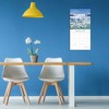 The Gifted Stationery 2025 Square Wall Calendar, Inspiration, 16-Month Mind, Body, Spirit Theme with 180 Reminder Stickers (12x12 In) - 2 of 4