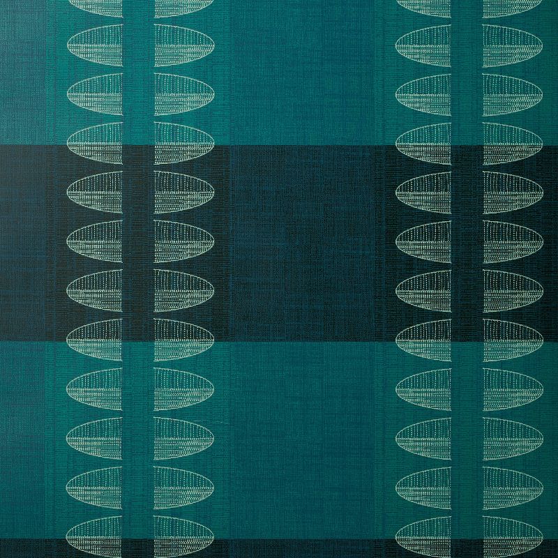Diskus Plaid Peel and Stick Wallpaper Blue - Opalhouse&#8482; designed with Jungalow&#8482;, 4 of 7