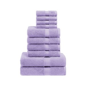 Luxury Cotton Heavyweight Ultra-Plush 10 Piece Towel Set by Blue Nile Mills - 1 of 4