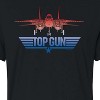 Women's - Top Gun - Top Gun Fighter Jet Logo Cropped Graphic T-Shirt - 2 of 4