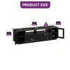 TV Stand 65/70 inch TV ,LED TV Entertainment Center with Power Outlets and   Storage Cabinet ,Modern TV Console for Living Room - 2 of 4