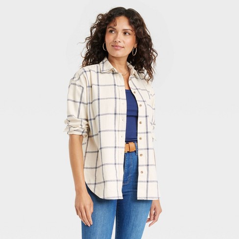 Women's Flannel & Plaid Shirts