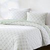 Lush Décor Diamond Leaf Jacquard Reversible Matelasse Coverlet - 3 of 4