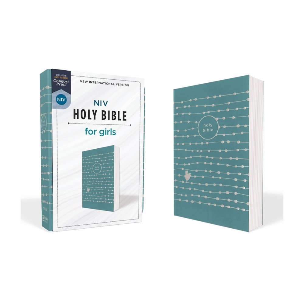 Niv, Holy Bible for Girls, Soft Touch Edition, Leathersoft, Teal, Comfort Print - by Zondervan (Leather Bound)