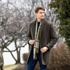 Britt's Knits Gentleman's Plaid Knit Scarf Soft Knit Scarf for Men - 2 of 3