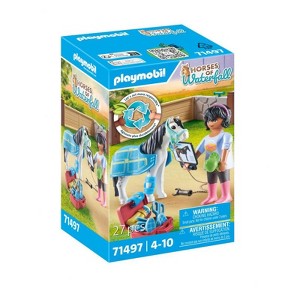 Playmobil Horses of Waterfall Horse Therapist 71497 Playset 27pc - 1 of 1