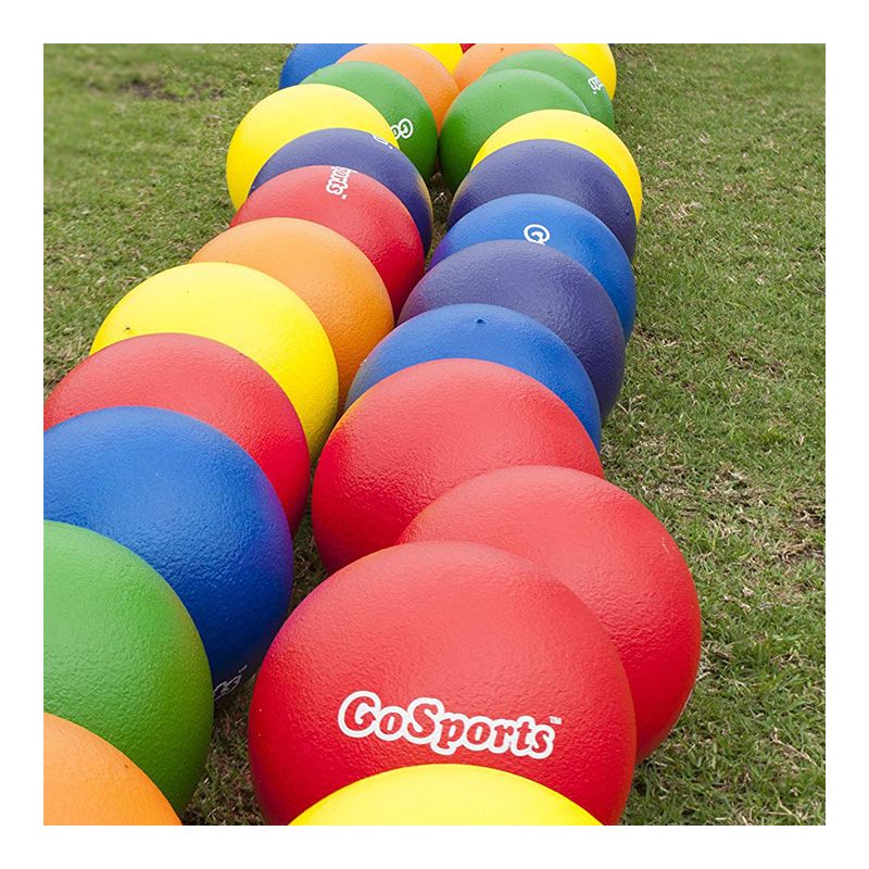 GoSports Soft Skin Foam Playground Dodgeballs - 6 Pack for Kids (6 Inch), 2 of 6