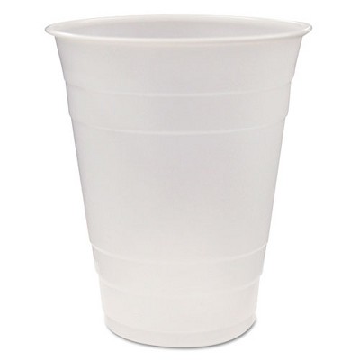 Pactiv Evergreen Translucent Drink Cups, 16 oz, Clear, 80/Pack, 12 Packs/Carton