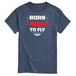 Men's - Top Gun: Maverick - Born To Fly Short Sleeve Graphic T-Shirt - 1 of 4