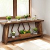MAYEERTY 70.86-Inch Console Sofa Table with Storage for Entryway Living Room - 3 of 4