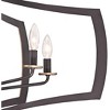Minka Lavery Downton Bronze Chandelier 34" Wide Modern 6-Light Fixture for Dining Room House Foyer Kitchen Entryway Bedroom Home - 3 of 4