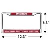 Worcester Poly Goats Logo Full Size Standard License Plate Metal Frame - 4 of 4